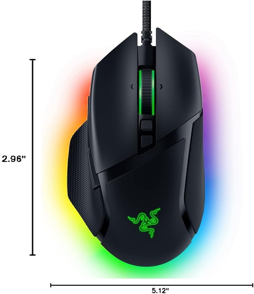 Razer Basilisk V3 Customizable Ergonomic Gaming Mouse: Fastest Mouse Switch
