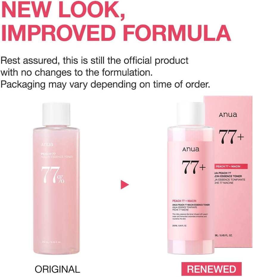 ANUA Peach 77 Niacin Essence Toner 250ml