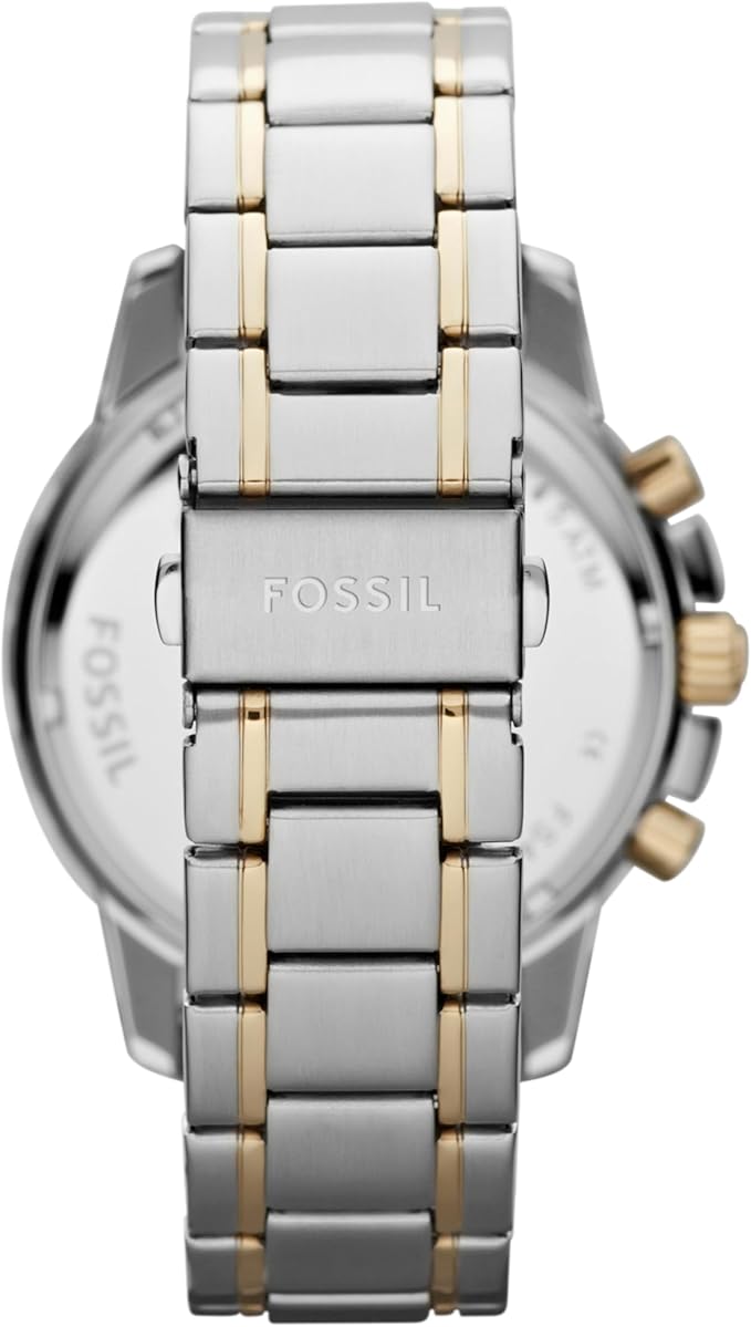 Fossil Men's Dean Stainless Steel Quartz Dress Chronograph Watch
