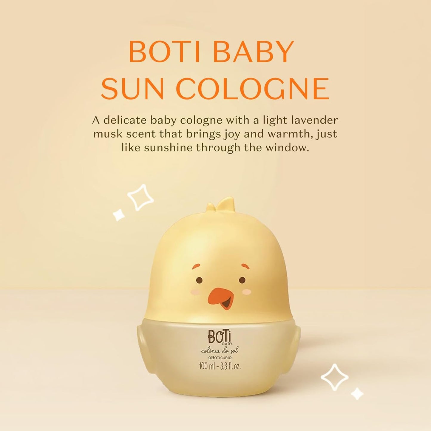 O Boticario Boti Baby Sun Cologne, 100 ML