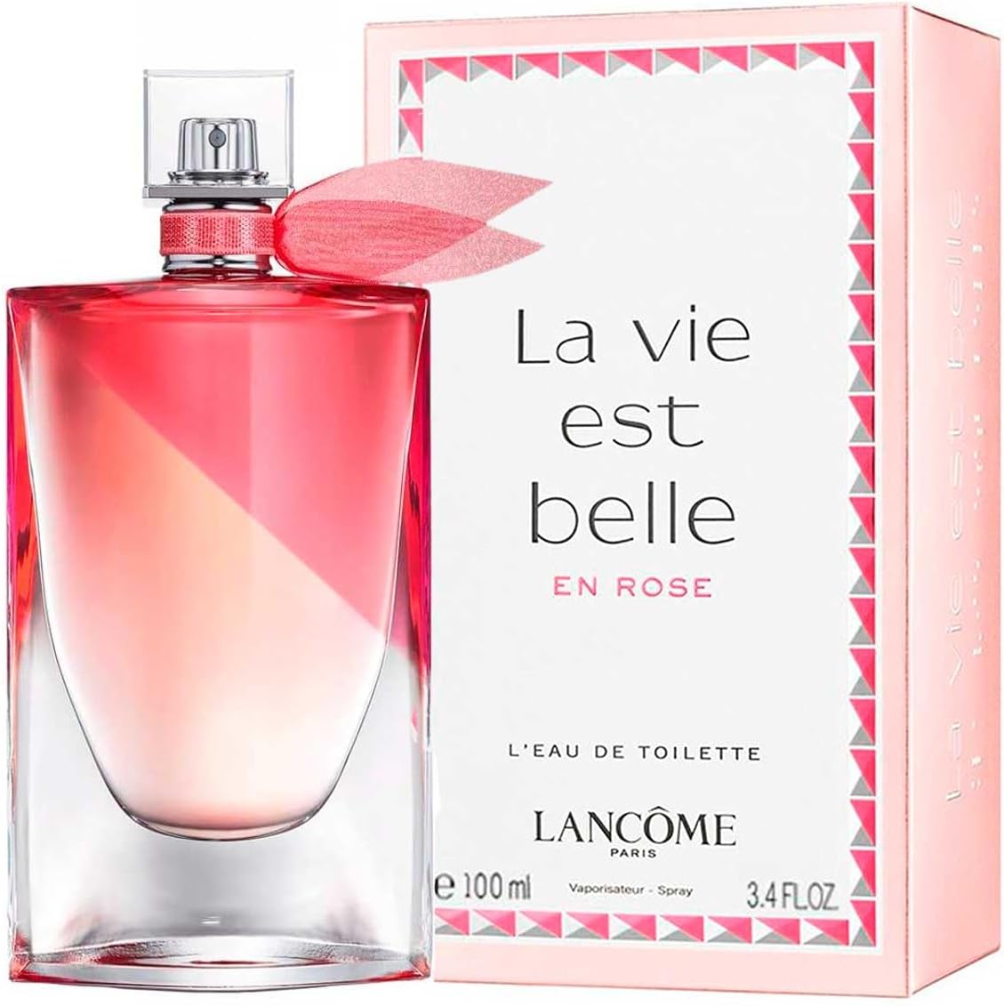 عطر لا في اي بيل ان روز من لانكوم للنساء - او دي تواليت، 100 مل
