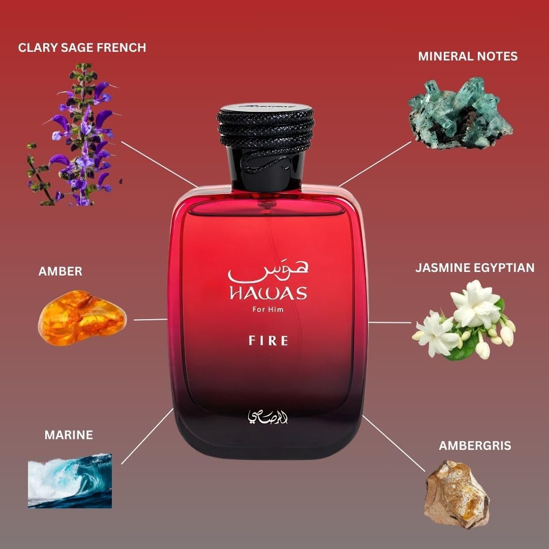 RASASI - HAWAS FIRE MEN 100 ML