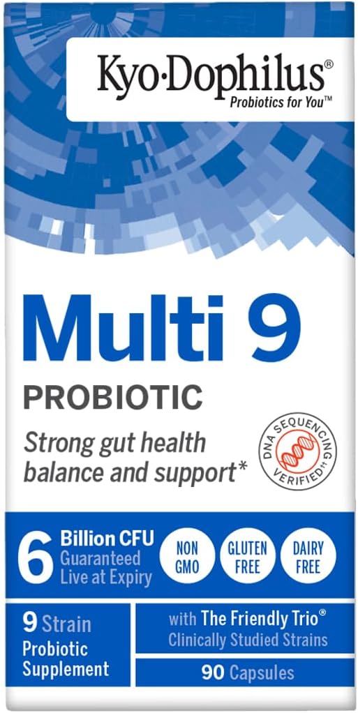كيوليك كيو-دوفيلوس 9، توازن الأمعاء ودعم المناعة، 90 كبسولة