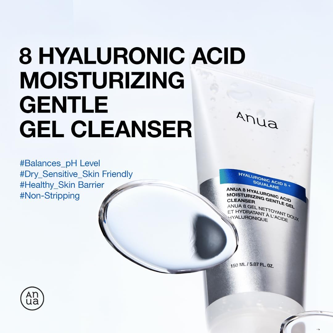 ANUA Moisturizing Gentle Gel Cleanser 150ml