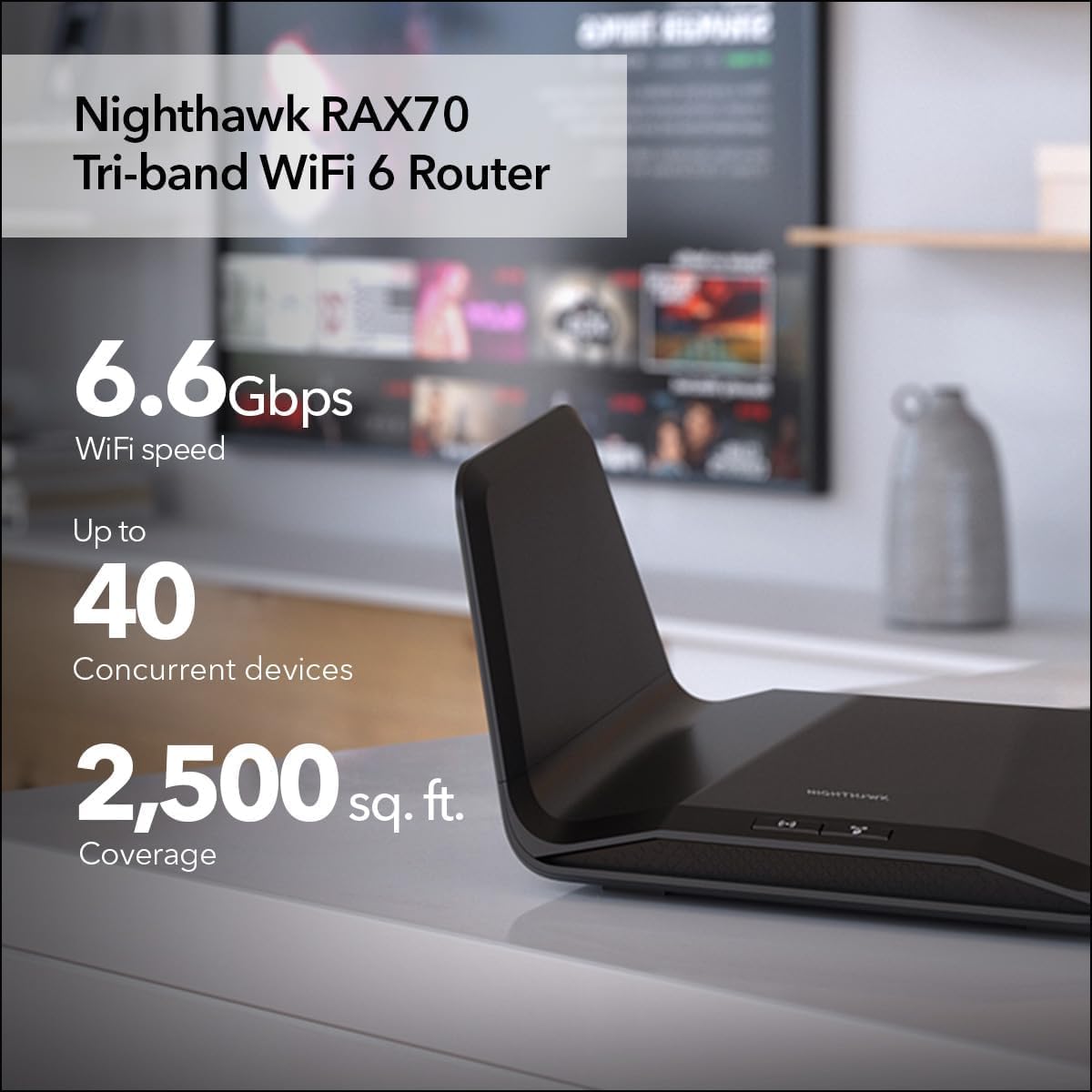 NETGEAR Nighthawk Wifi 6 Router (RAX70)