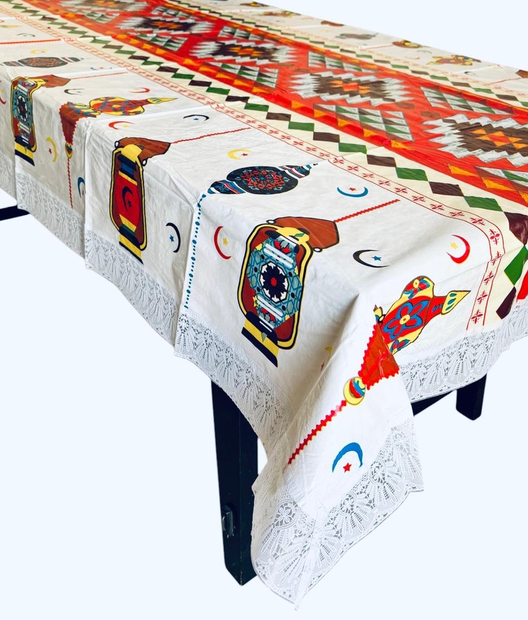 غطاء مائدة رمضان من فام - 140×180 سم