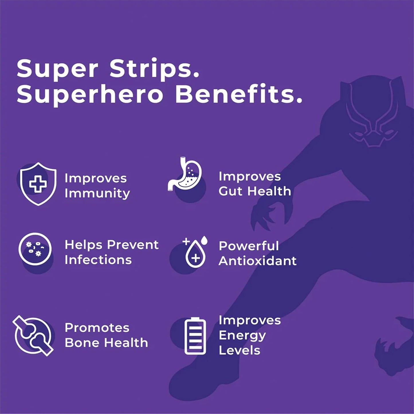 Wellbeing Nutrition Marvel Melts Advanced Immunity for Kids 30 Oral Strips