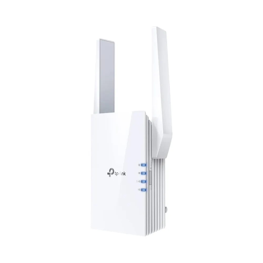 TP-Link - AX3000 Dual-Band Wi-Fi 6 Range Extender, White (RE705X)