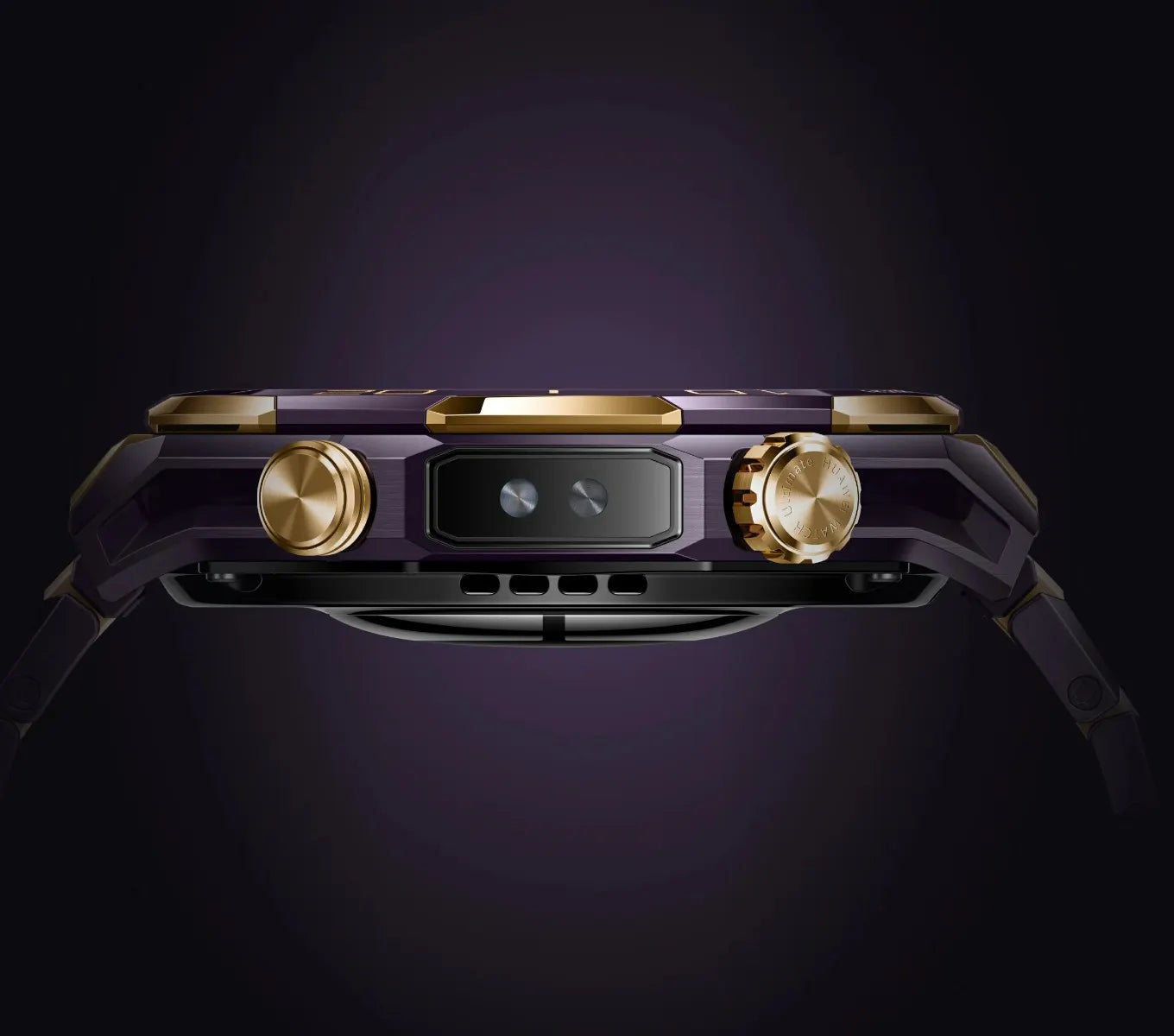 Huawei Watch Ultimate Design Smartwatch - Royal Purple and Gold Edition