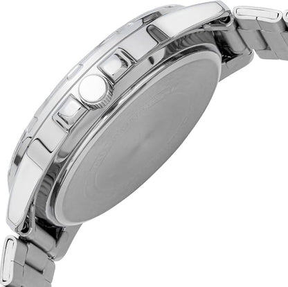Casio Men's Watch - MTP-VD01D-2EVUDF Blue Dial, Silver Band