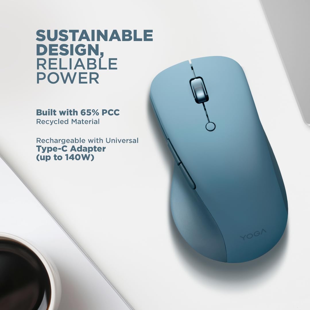 Lenovo Yoga Pro Mouse - right handed sculpt, Bluetooth