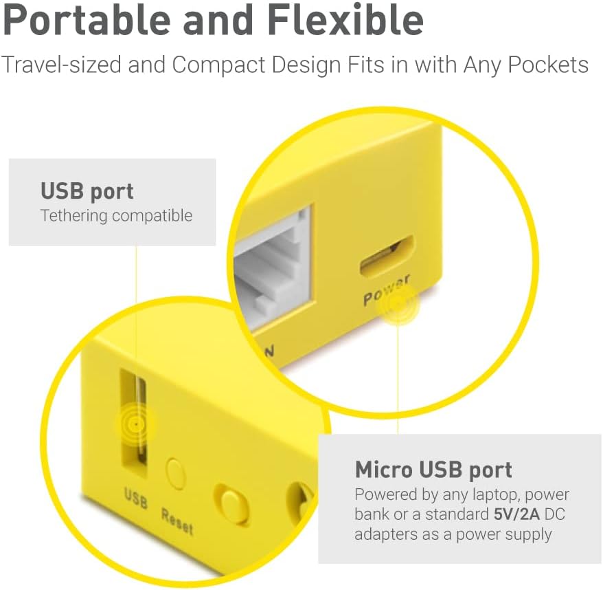 GL.iNet MT300N-V2 Mini Travel Router
