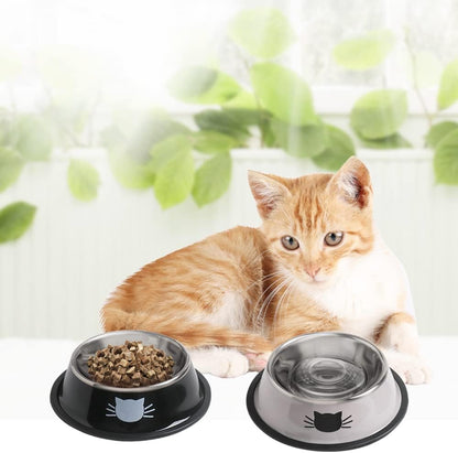 Stainless Steel Cat/Dog Bowls 2 Pack