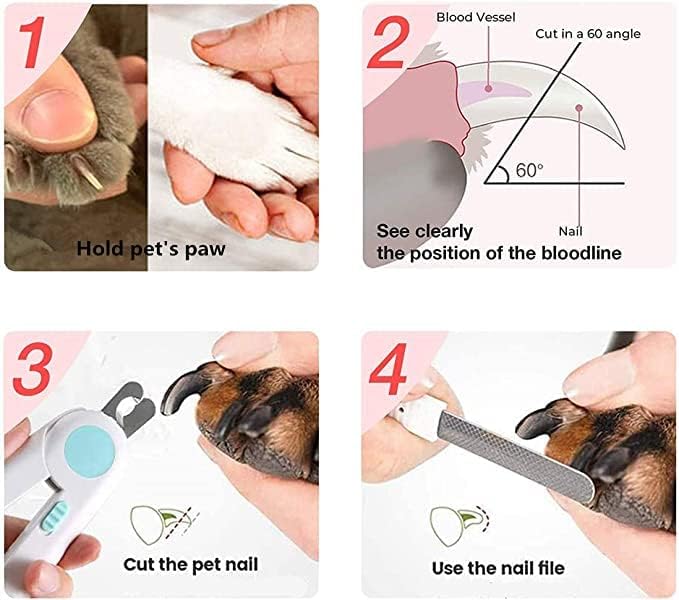 مقص أظافر الحيوانات الأليفة (القطط والكلاب)