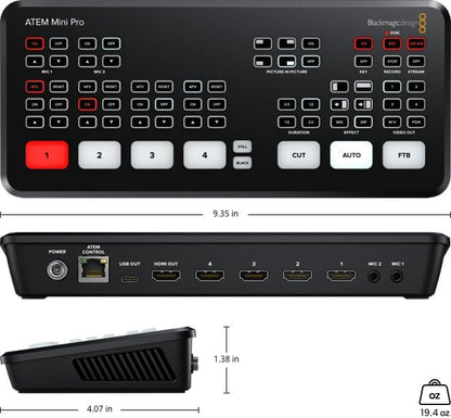 Blackmagic Design Atem Mini Pro Video Mixer