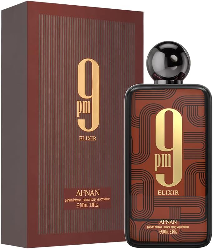 AFNAN 9 PM Elixir Unisex Extrait De Parfum,100ML
