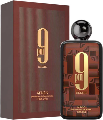 AFNAN 9 PM Elixir Unisex Extrait De Parfum,100ML