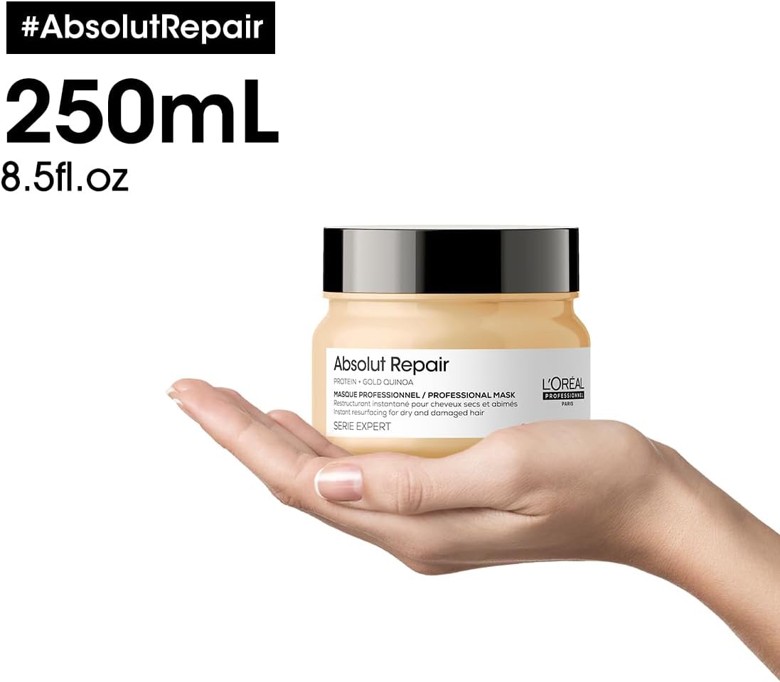 L’Oréal Professionnel Serie Expert Gold Quinoa Protein Absolut Repair Mask -250ml