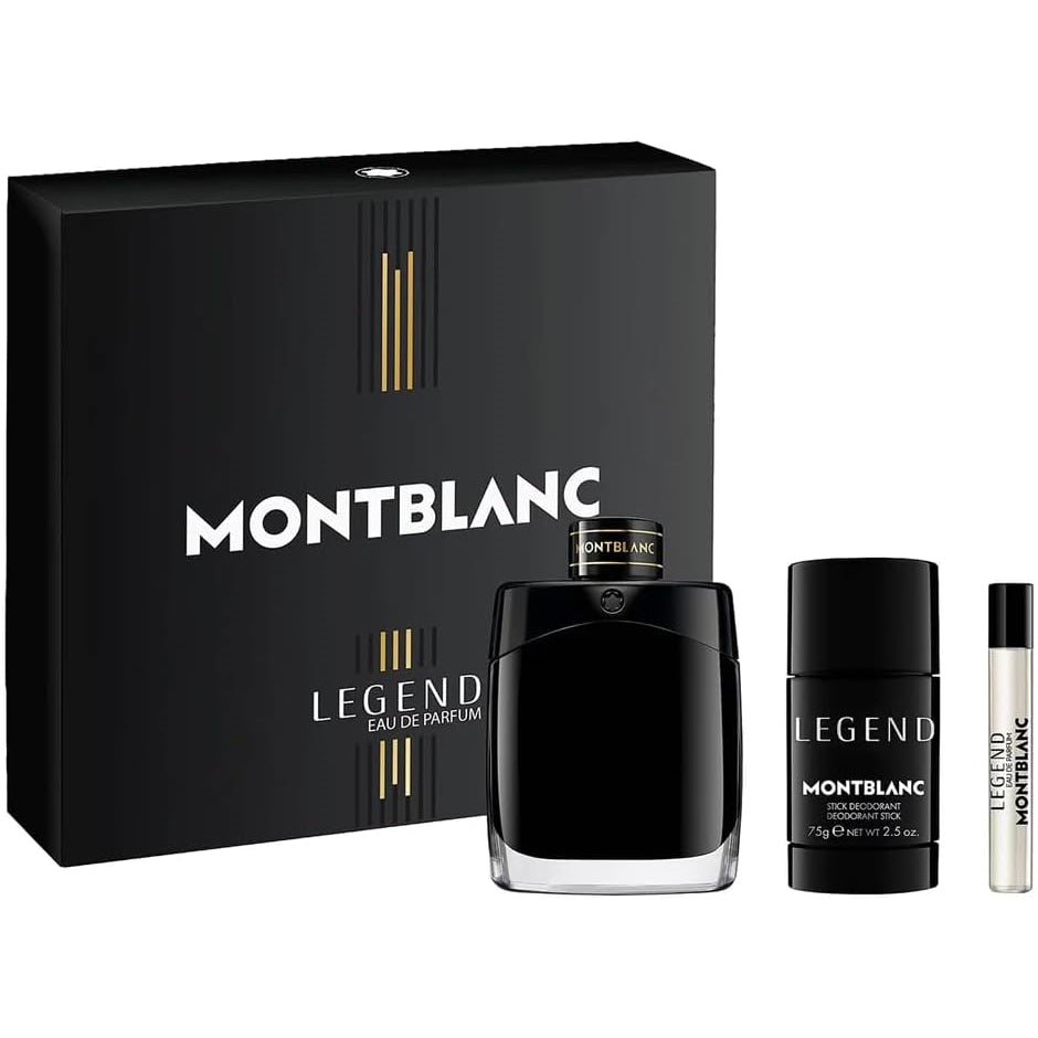 MONTBLANC Mont Blanc Legend Men Eau De Parfum 3Pcs Gift Set