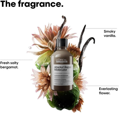 L’Oréal Professionnel | Absolut Repair Molecular Shampoo | Sulfate-Free 300ml