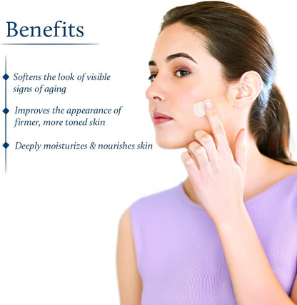 Blue Nectar Face Cream for Women for Aging Skin