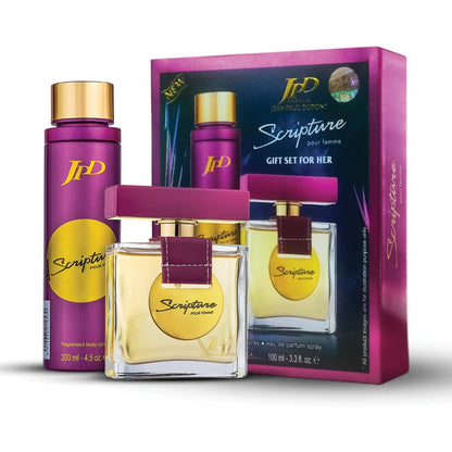 Jean Paul Dupont (JPD) Scripture Pour Femme - 2 Pieces Promo Pack for Women
