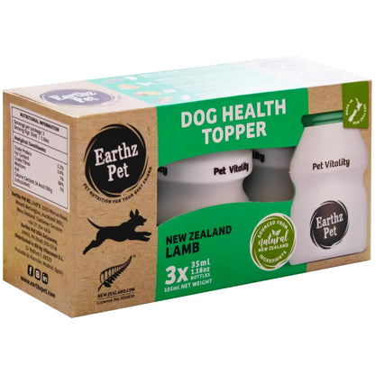 لحم ضأن نيوزيلندي، مكمل غذائي صحي للكلاب (3 × 35 مل)