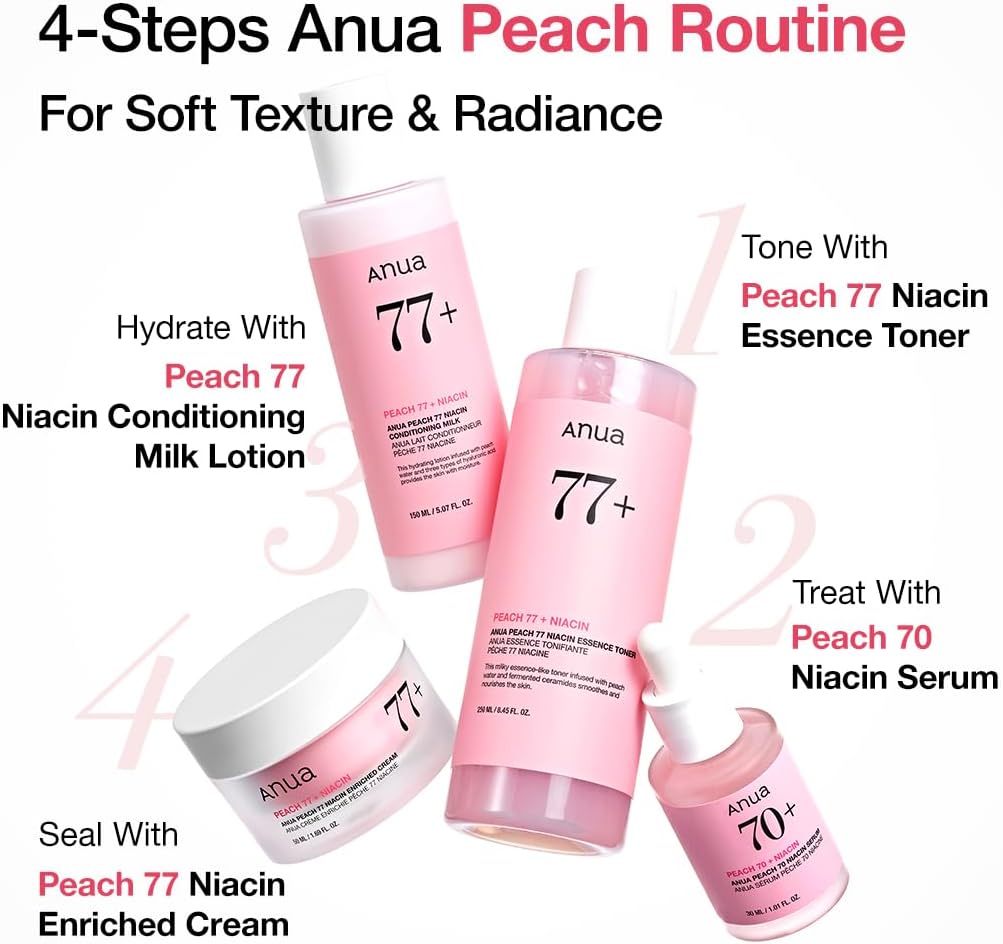 ANUA Peach 77 Niacin Essence Toner 250ml