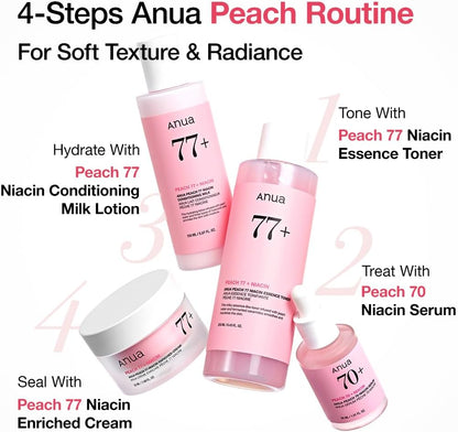 ANUA Peach 77 Niacin Essence Toner 250ml