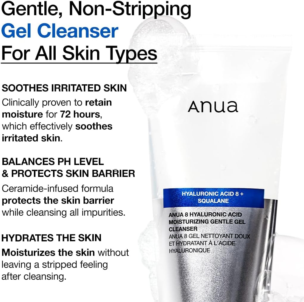 ANUA Moisturizing Gentle Gel Cleanser 150ml