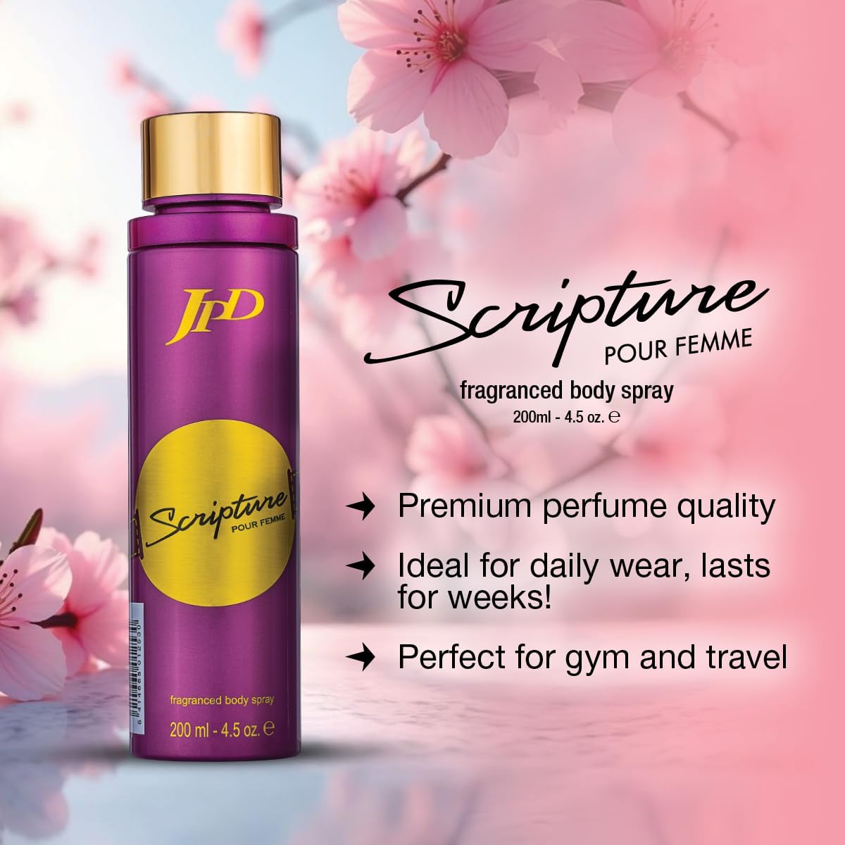 Jean Paul Dupont (JPD) Scripture Pour Femme - 2 Pieces Promo Pack for Women