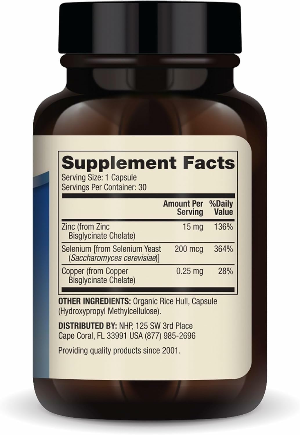 Dr. Mercola Zinc Plus Selenium, 30 Servings (30 Capsules)