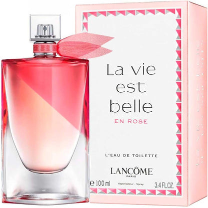 عطر لا في اي بيل ان روز من لانكوم للنساء - او دي تواليت، 100 مل