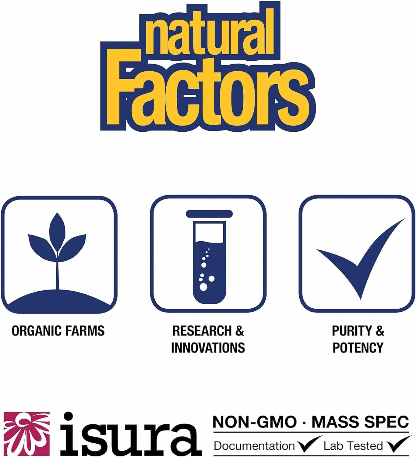 ناتشورال فاكتورز لوتين 40 ملغ 60 كبسولة هلامية