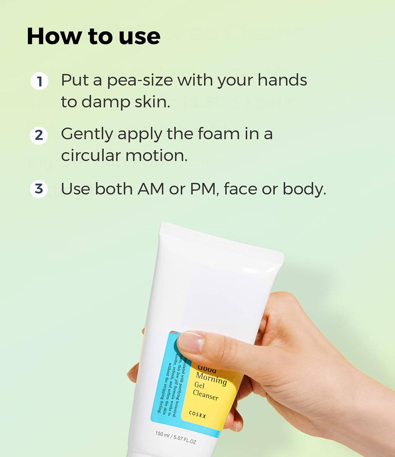 Cosrx Low pH Good Morning Gel Cleanser 150 ml