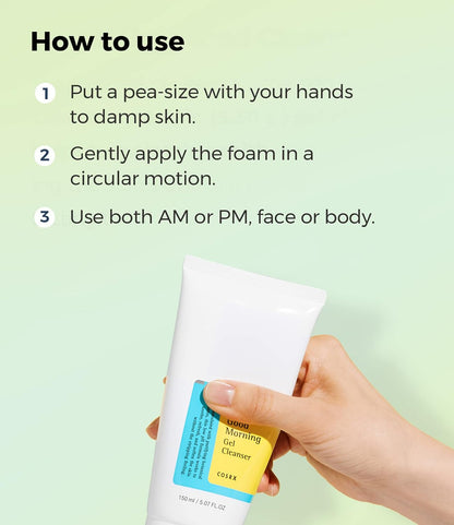Cosrx Low pH Good Morning Gel Cleanser 150 ml