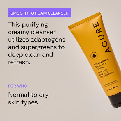Acure Ultra Hydrating Green Juice Cleanser 118 ml