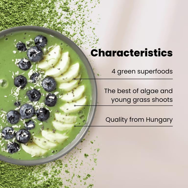 Purasana Organic Green Mix Powder, 200g