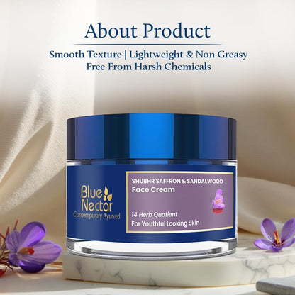 Blue Nectar Face Cream for Women for Aging Skin