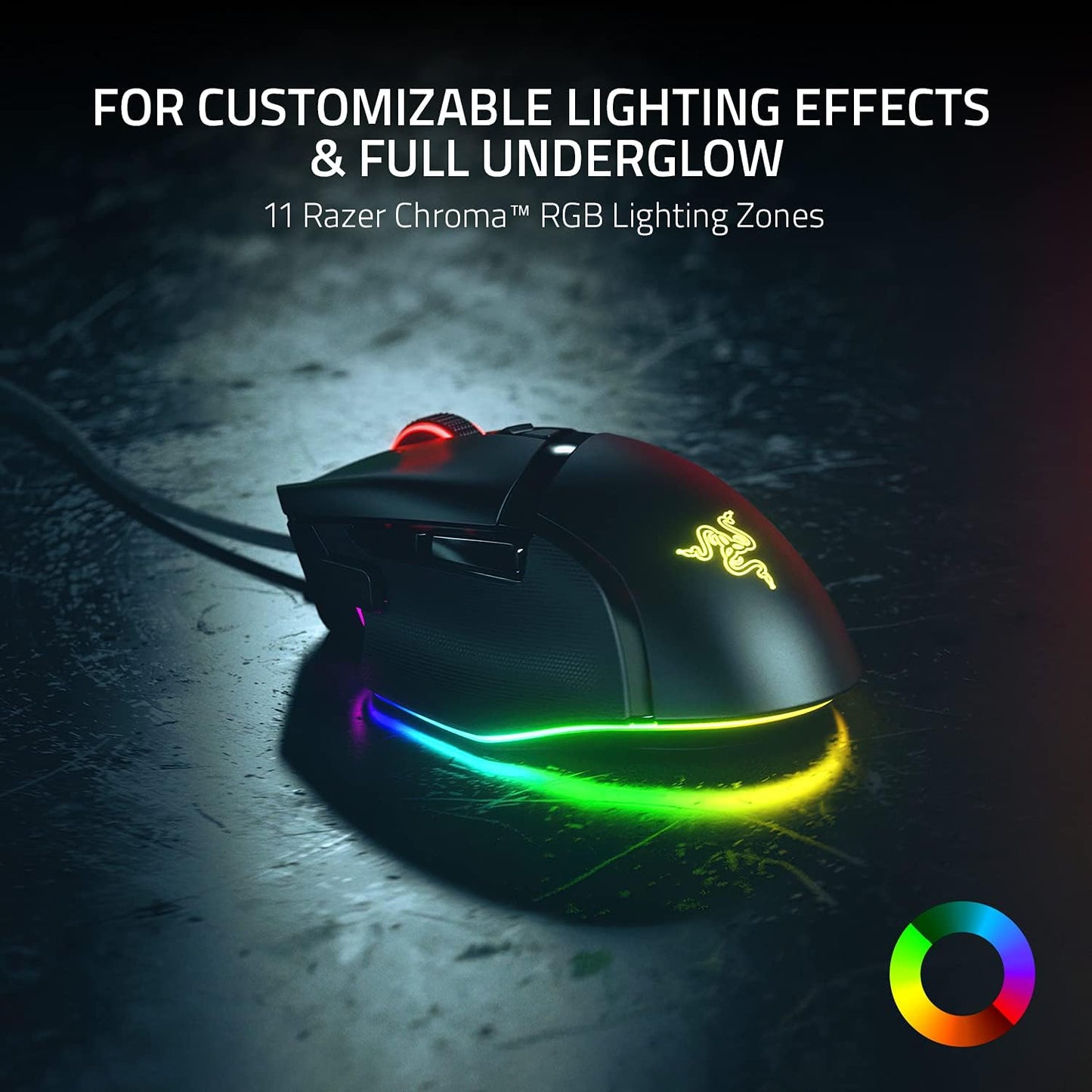 Razer Basilisk V3 Customizable Ergonomic Gaming Mouse: Fastest Mouse Switch