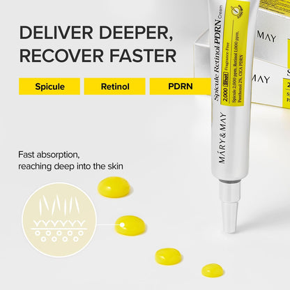Mary&May Spicule Retinol PDRN Cream 15gr