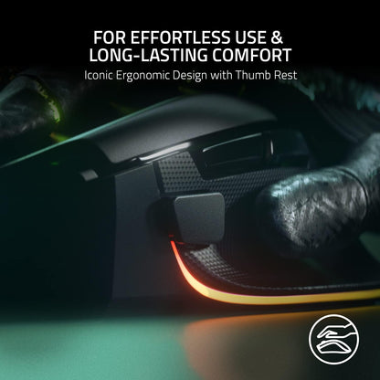 Razer Basilisk V3 Customizable Ergonomic Gaming Mouse: Fastest Mouse Switch