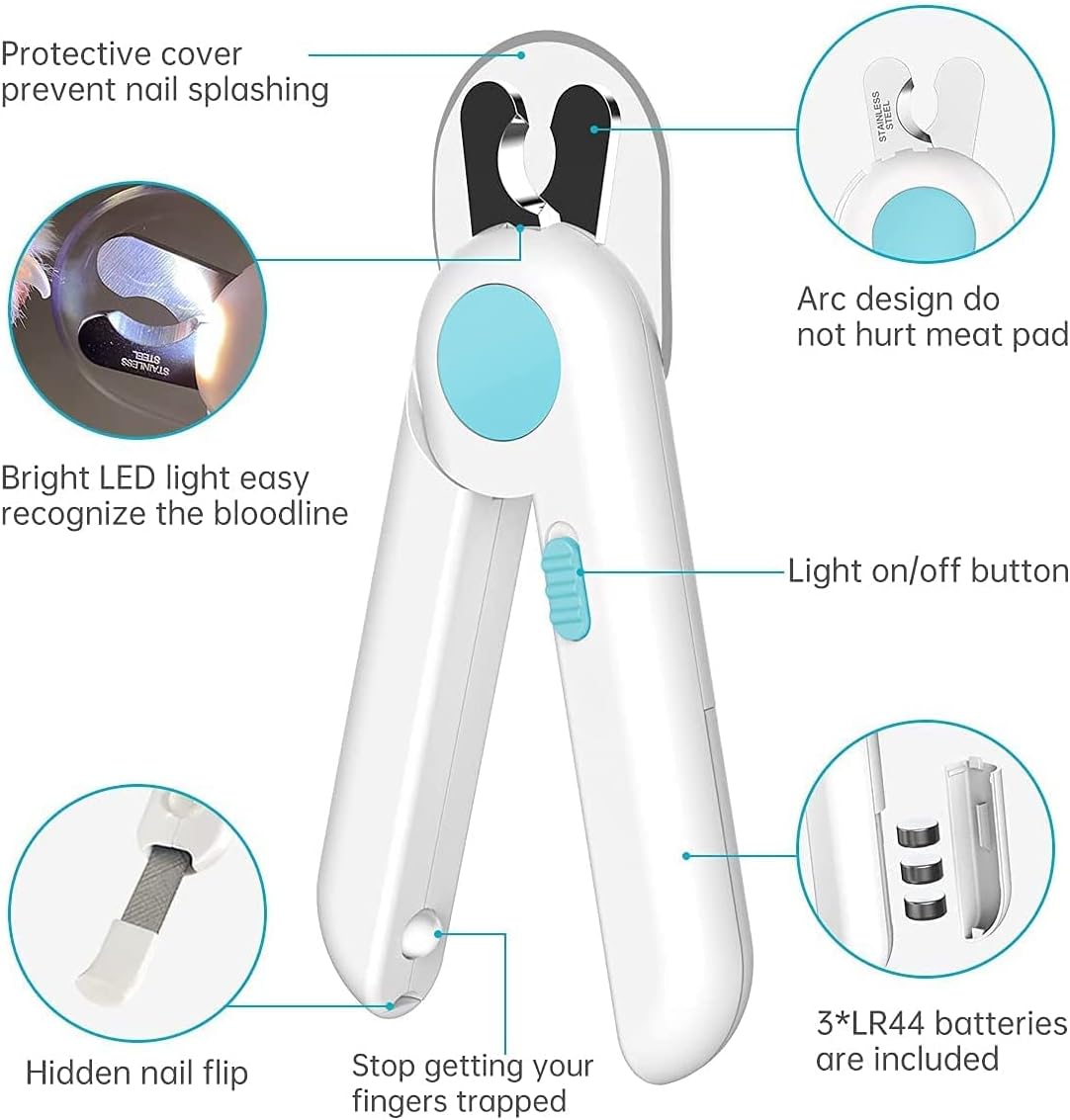 مقص أظافر الحيوانات الأليفة (القطط والكلاب)