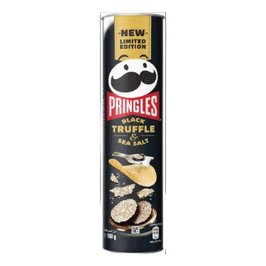 برينجلز بنكهة الكمأة السوداء وملح البحر 160 غرام