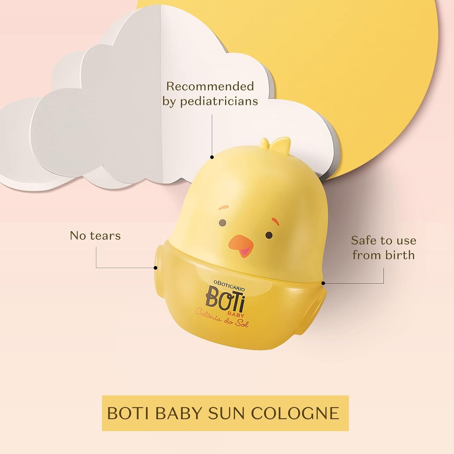 O Boticario Boti Baby Sun Cologne, 100 ML