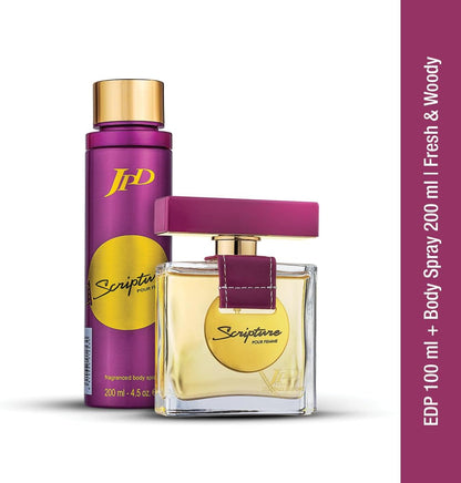 Jean Paul Dupont (JPD) Scripture Pour Femme - 2 Pieces Promo Pack for Women
