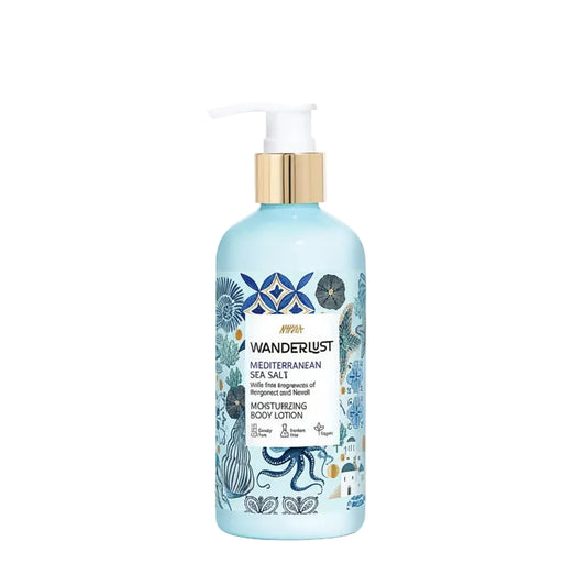 Nykaa Wanderlust Bath and Body Lotion with Green Tea Extract 300ml