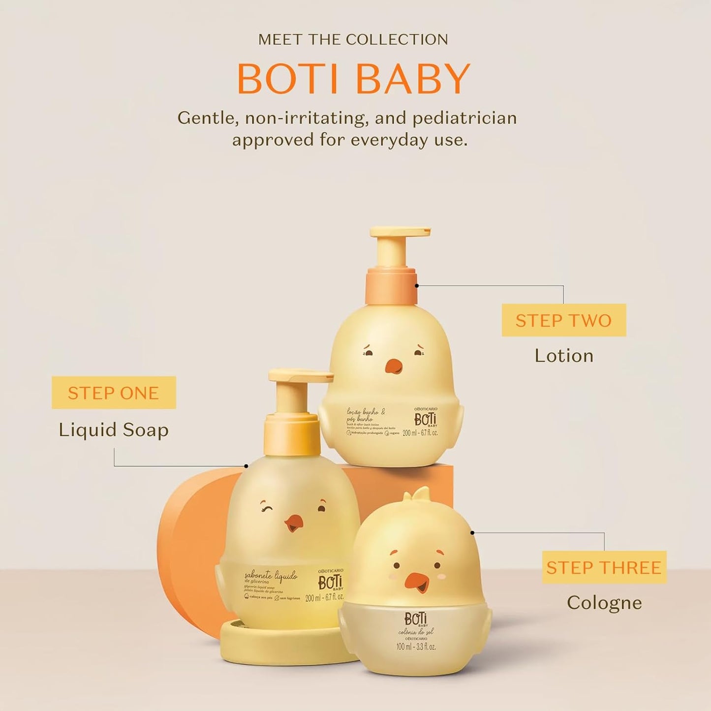 O Boticario Boti Baby Sun Cologne, 100 ML