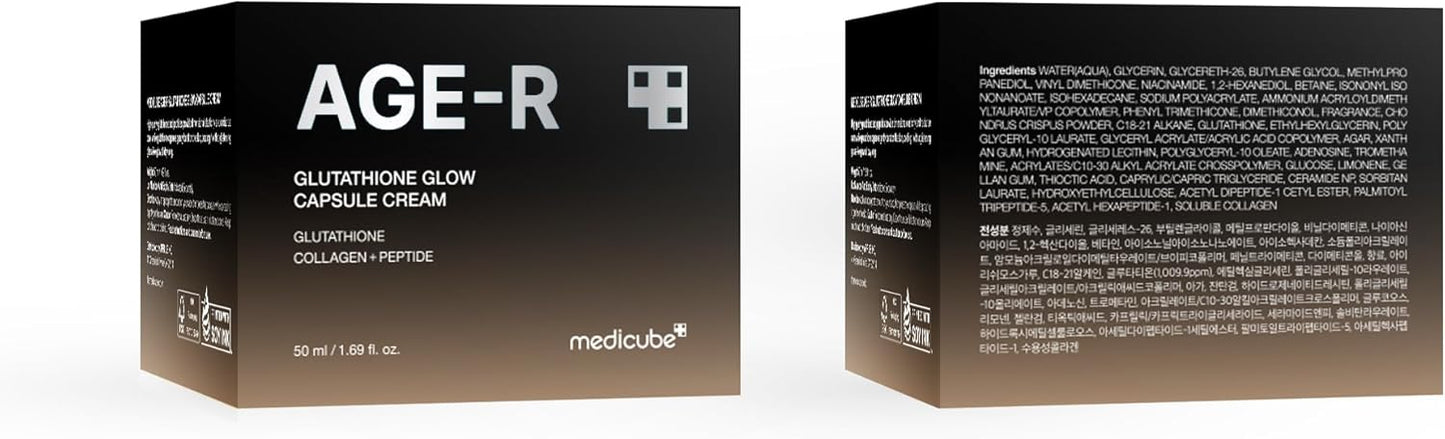 Medicube AGE-R Glutathione Glow Capsule Facial Cream