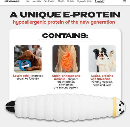 مكعبات لحم الضأن المجففة بالتجميد من كوزمودوغ (60 غرام)